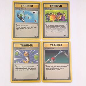 Pokemon Vintage Card Trainer Lot C